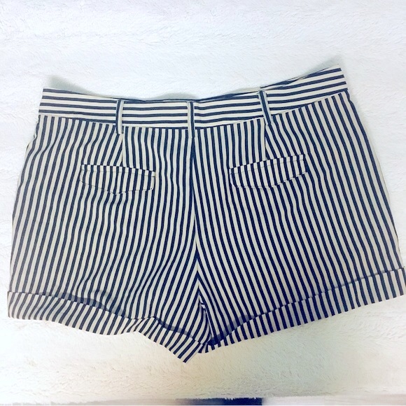 Forever 21 Striped Tan and black dress shorts - Picture 2 of 6
